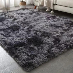 Teal Plush Shag Rug Soft Fluffy Area Carpet for Living Room Bedroom Nursery Dorm