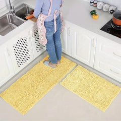 Chenille Entrance Floor Mat Soft Area Rugs Toilet Absorbent Foot Mat