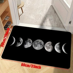Moon Yoga Mat Kitchen Rug Room Carpet Mat Exercise Mat Pilates Mat
