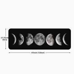 Moon Yoga Mat Kitchen Rug Room Carpet Mat Exercise Mat Pilates Mat