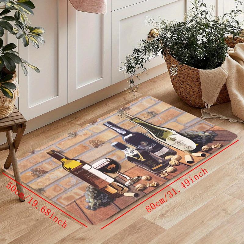 Anti Fatigue Kitchen Mat Absorbent Bath Mat Entrance Doormat Washable Runner Rug
