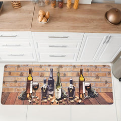 Anti Fatigue Kitchen Mat Absorbent Bath Mat Entrance Doormat Washable Runner Rug