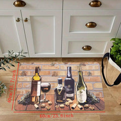 Anti Fatigue Kitchen Mat Absorbent Bath Mat Entrance Doormat Washable Runner Rug