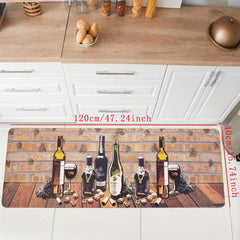 Anti Fatigue Kitchen Mat Absorbent Bath Mat Entrance Doormat Washable Runner Rug