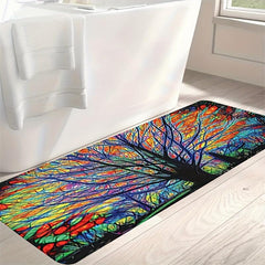 Kitchen Floor Mat Long Strip Water Absorption Anti Slip Foot Mat