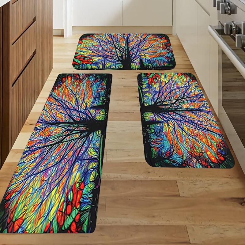 Kitchen Floor Mat Long Strip Water Absorption Anti Slip Foot Mat