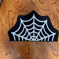 Spider Web Pattern Carpet Halloween Element Door Mat
