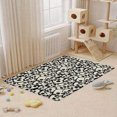 Halloween Skull Printed Floor Mat Non-slip Rug for Living Room Bedroom Entrance