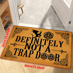Halloween Door Mat Indoor Mat Non-slip Floor Rug Bedroom Decoration