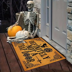 Halloween Door Mat Indoor Mat Non-slip Floor Rug Bedroom Decoration