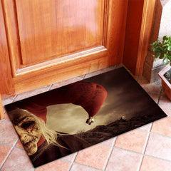3D Halloween Doormat Low Pile Horror Indoor Outdoor Entrance Mat Non Slip