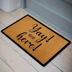 Dirt Resistant Absorbent Doormat Anti-Slip Indoor/Outdoor Entrance Mat