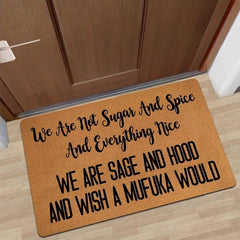 Entrance Doormat Low Pile Indoor Outdoor Mat