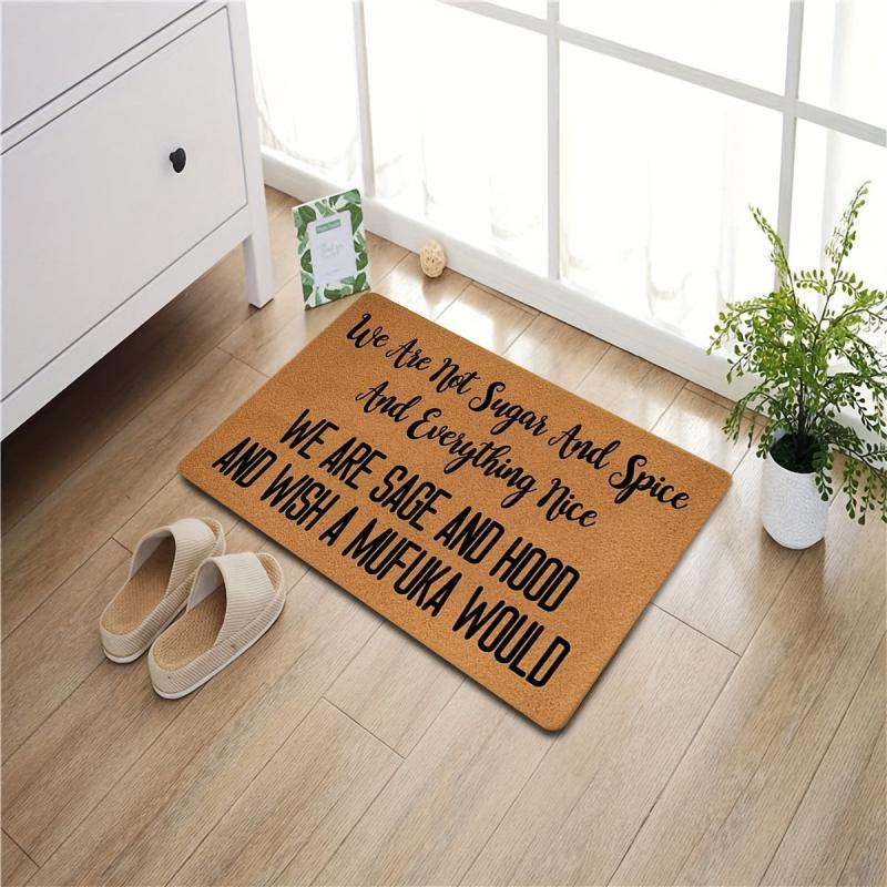 Entrance Doormat Low Pile Indoor Outdoor Mat