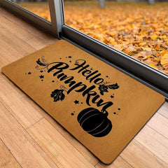 Welcome Home Felt Doormat Geometric Entrance Mat
