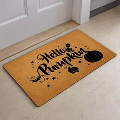 Welcome Home Felt Doormat Geometric Entrance Mat