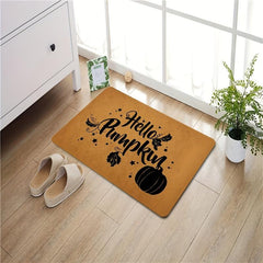 Welcome Home Felt Doormat Geometric Entrance Mat