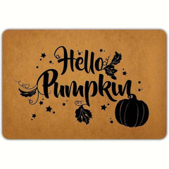 Welcome Home Felt Doormat Geometric Entrance Mat