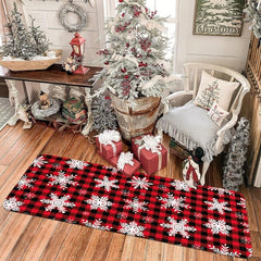 Christmas Welcome Entrance Doormat Non Slip Indoor Outdoor Mat