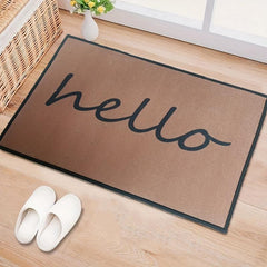 Loop Velvet Doormat Modern Geometric Indoor Outdoor Mat