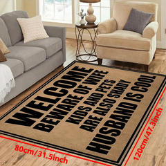 Funny Beware Of Wife Kids Are Shady Husband Is Doormat
