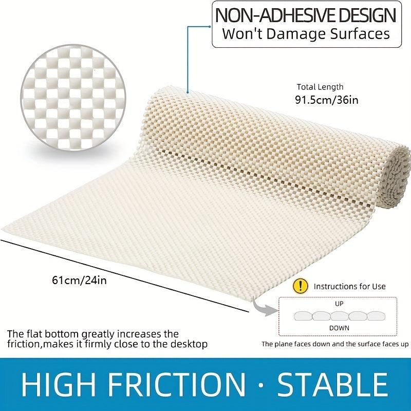 Non-Slip Floor Protector Mat 60x91cm Grid Carpet Holder