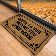 Funny Welcome Door Mat with Anti Slip Rubber Back - Kitchen Rugs Doormat