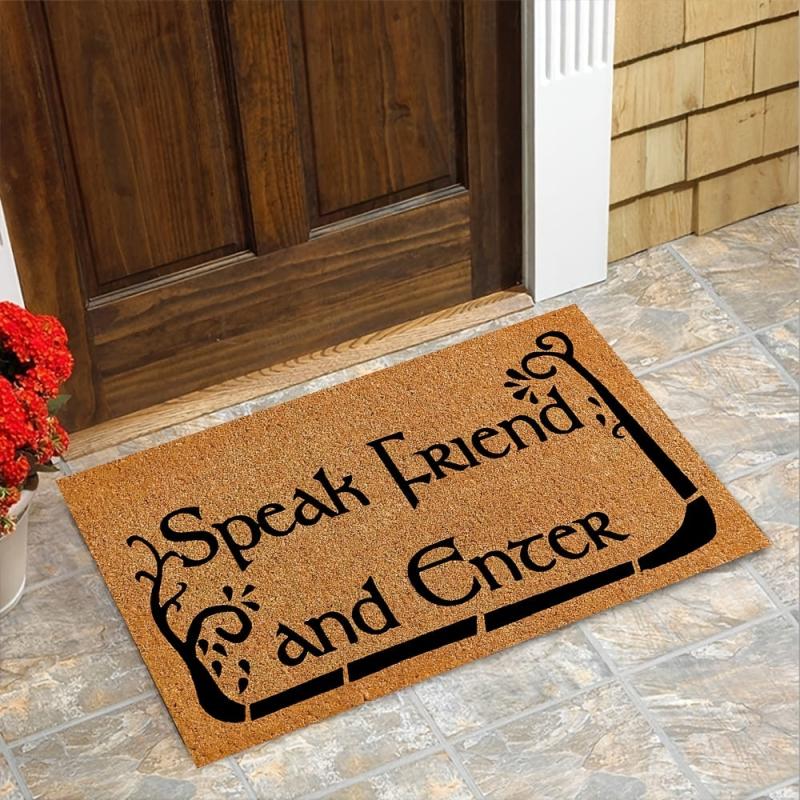 1pc Funny Doormat Indoor Mat Floor Mat Home Decor