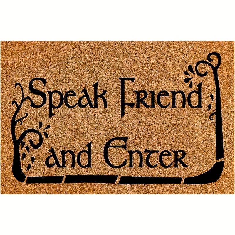 1pc Funny Doormat Indoor Mat Floor Mat Home Decor