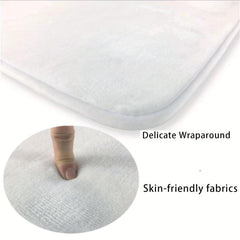 Geometric Area Rug & Grid Floor Mat Water Absorbing Anti-Slip Entrance Mat