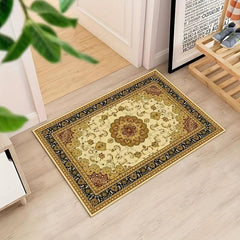 Vintage Welcome Mat - Non Slip & Washable - Indoor/Outdoor