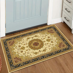 Vintage Welcome Mat - Non Slip & Washable - Indoor/Outdoor