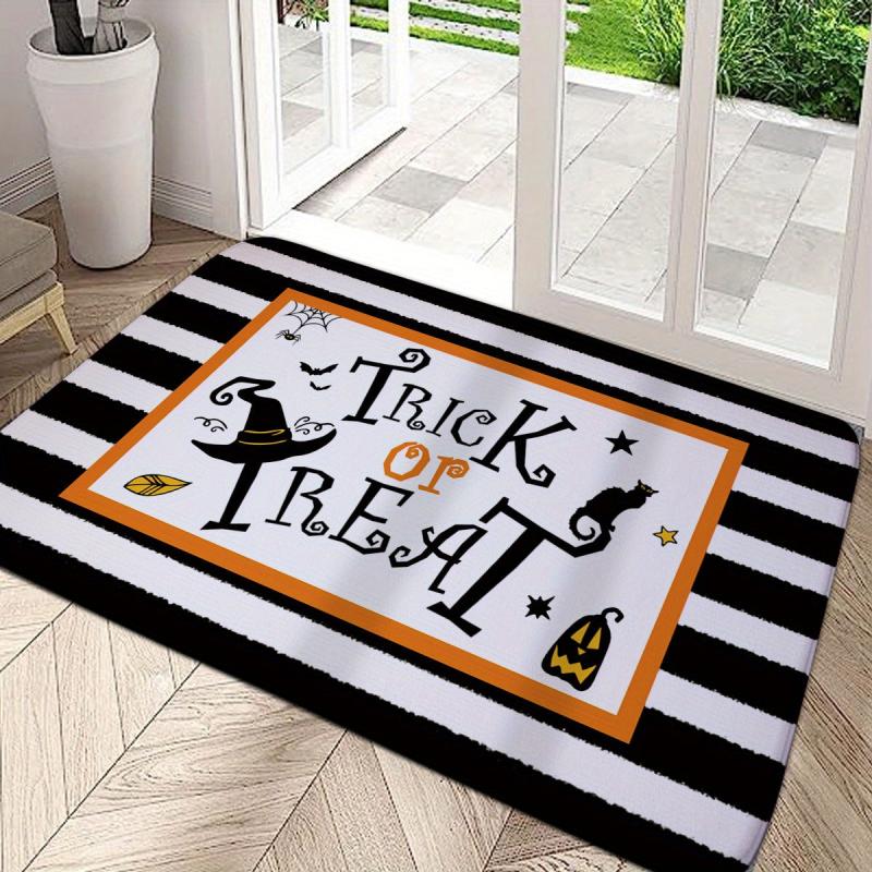 1pc Halloween Welcome Doormat Anti-slip Indoor/Outdoor Mat