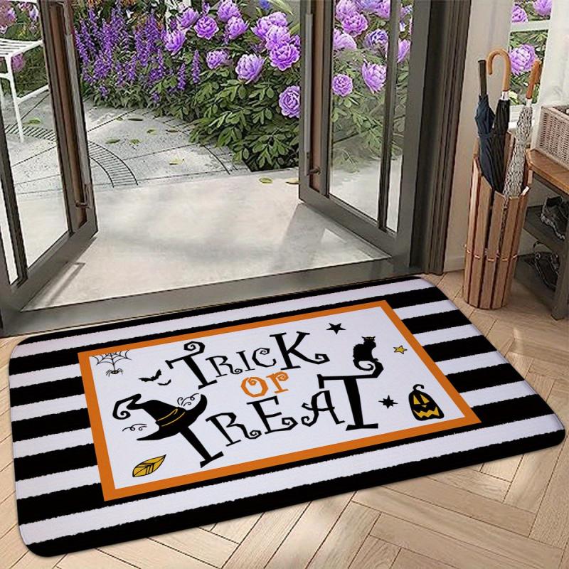 1pc Halloween Welcome Doormat Anti-slip Indoor/Outdoor Mat