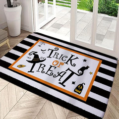 1pc Halloween Welcome Doormat Anti-slip Indoor/Outdoor Mat