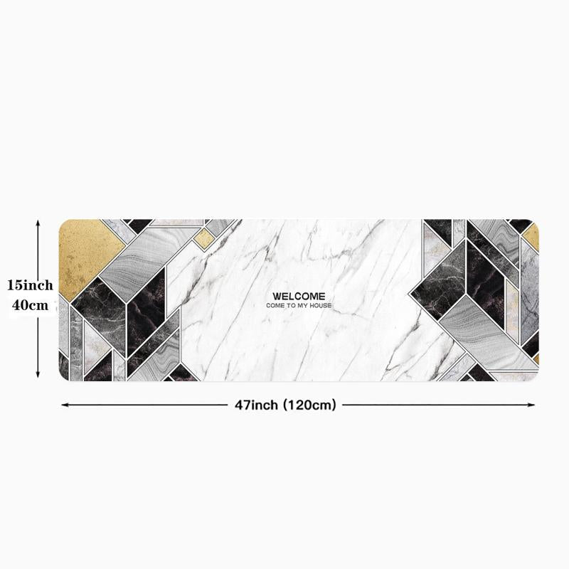 Non Slip Diatom Mud Floor Mat Quick Drying for Kitchen and Bathroom