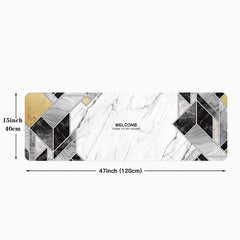 Non Slip Diatom Mud Floor Mat Quick Drying for Kitchen and Bathroom