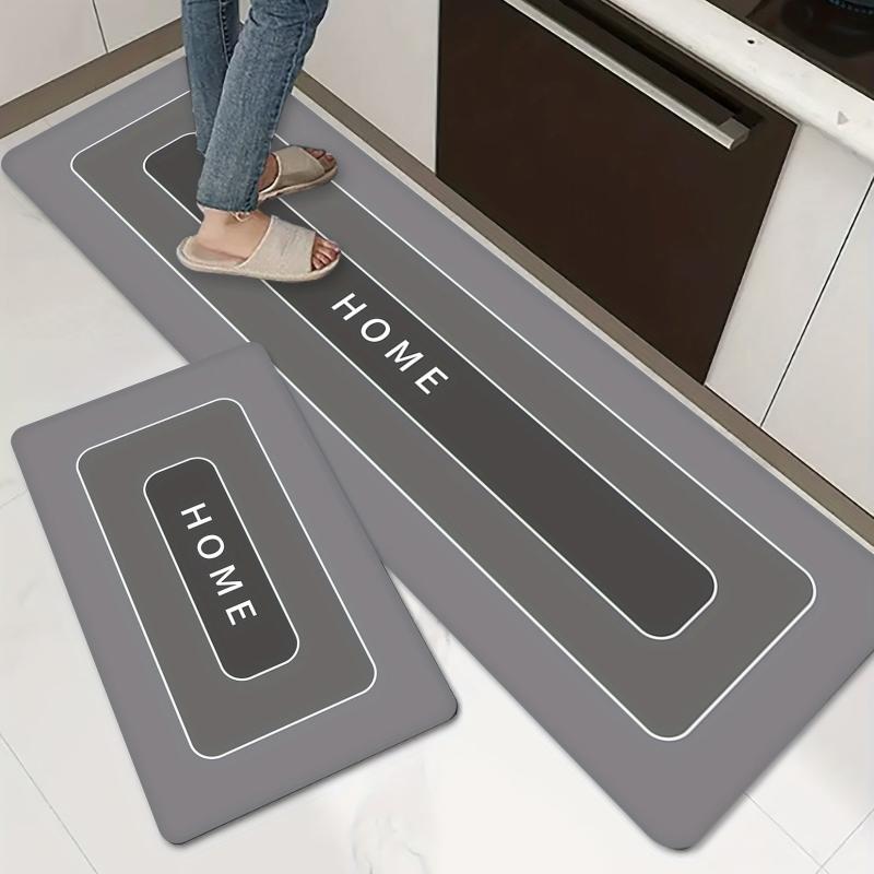 Non Slip Diatom Mud Floor Mat Quick Drying for Kitchen and Bathroom