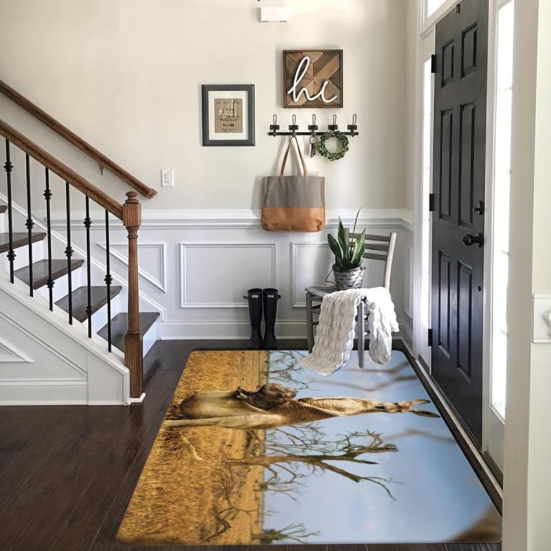 Funny Kangaroo Indoor Mat Printed Door Mat Doormat Bathroom Non slip Floor Mat