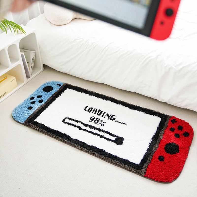 Cartoon Shape Children Rug for Living Room Entrance Hand Washable Home Mat