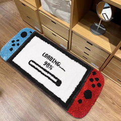 Cartoon Shape Children Rug for Living Room Entrance Hand Washable Home Mat