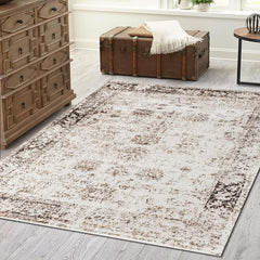 Vintage Medallion Runner Rug Machine Washable Boho Oriental Runner Rugs
