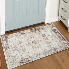 Vintage Medallion Runner Rug Machine Washable Boho Oriental Runner Rugs