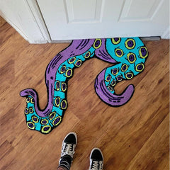 Octopus Tentacles Anti-slip Rug Home Decor Halloween Theme