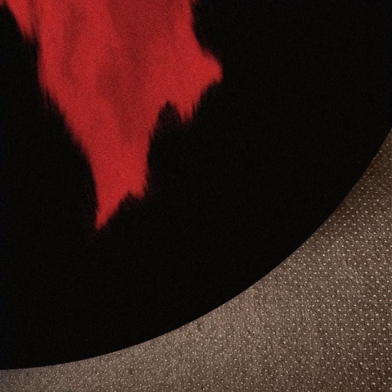 Halloween Witch Ghost Print Round Floor Mat
