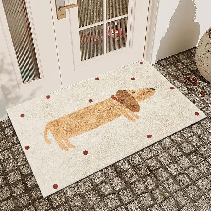 Soft Cashmere Dog Rug for Living Room Bedroom Kids Room