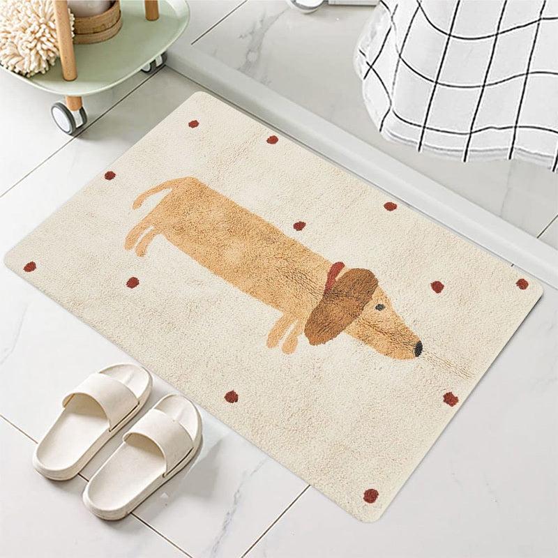 Soft Cashmere Dog Rug for Living Room Bedroom Kids Room