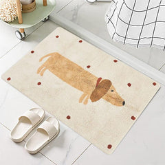 Soft Cashmere Dog Rug for Living Room Bedroom Kids Room