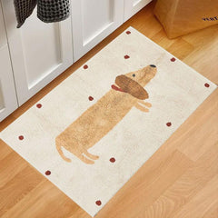Soft Cashmere Dog Rug for Living Room Bedroom Kids Room