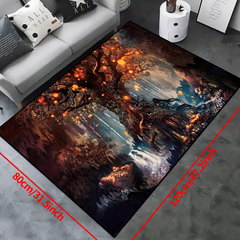 Fantasy Forest Non-slip Resistant Rug Waterproof Carpet